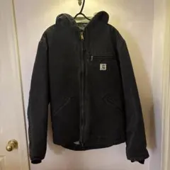 Carhartt ブラック フード付きジャケット M
