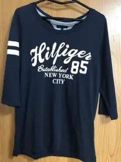 トミー ヒルフィガー 七分袖 ネイビー