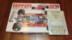 タミヤ 1/12 フェラーリ312T4 タミヤ純正カルトグラフ製デカール付 タミヤ 1/12 フェラーリ312T4 タミヤ純正カルトグラフ製デカール付