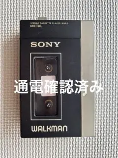 夏のプレイリストはWM-DD に！SONYカセットウォークマン可動品ブルーS