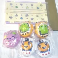 たまごっち スイングケース3 くちぱっち めめっち ふらわっち ガチャガチャ