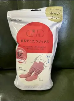 靴下サプリ まるでこたつソックス限定力 ラーコーラルピンクのサムネイル
