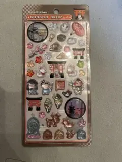 【国内正規品】和柄 古都めぐり ボンボンドロップシール