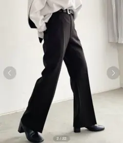 PAGEBOY クラシックスラックス2 ブラックのサムネイル