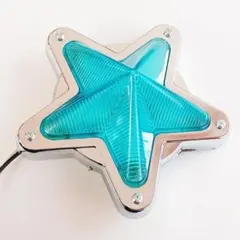 星型 ヘッドライト デュアル ロケットカウル スターランプ クリア 1個