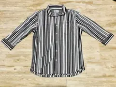 ⭐︎NICOLE CLUB FOR MEN ストライプ 七分袖シャツ⭐︎