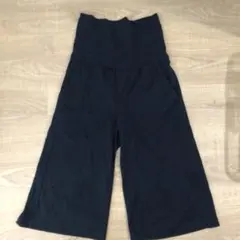ELFIN 黒 マタニティパンツ M ガウチョ