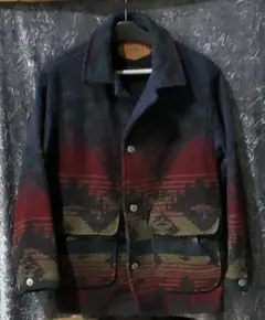 90年代 WOOLRICH ネイティブ柄 ウールジャケット USA製のサムネイル