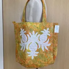 ハワイアンキルトトートバッグ　MIUMINTALOHA