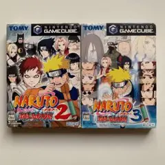GC『NARUTO ナルト 激闘忍者大戦2&3』2本セット★動作確認済★
