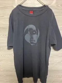 スヌーピー 半袖Tシャツ ネイビー 古着 カジュアル