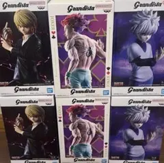 Grandista　進撃の巨人　HUNTERXHUNTER フィギュア 4セット 2025年12月発売最新プライズ 刃牙 Grandistaッッ‼-HANMA YUJIRO