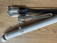 弓道 矢 6本セット 矢筒付き 石橋屋　EASTON1913XX75