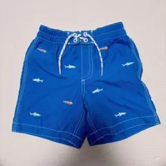 GAP 男の子用水着 青色 魚刺繍　5歳