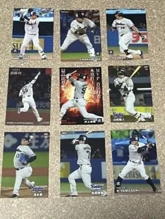 ヤクルトスワローズ　トレーディングカードセット 23年、24年カルビー