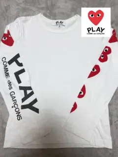 PLAY COMME des GARCONS 長袖カットソー M - メルカリ