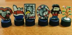 スヌーピー PEPSI ボトルキャップ 6体セット