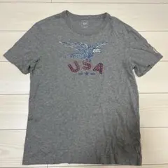 GAP USA Eagle Graphic T-Shirt Gray Mのサムネイル