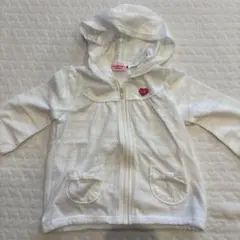 Hot Biscuits フード付きアウター 80 レース　パーカー　春　夏