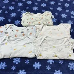 ロンパース5枚セット　80-90 ユニクロ