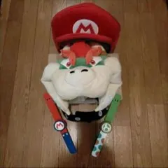 USJ ぬいぐるみハット　マリオ、クッパ　バンド