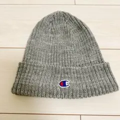 Champion グレー ニット帽 57-59cm