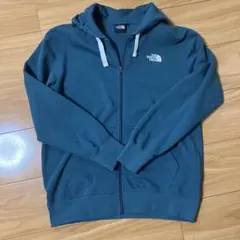 ザノースフェイス　スウェット フルジップフーディ NT62334X グリーン　M