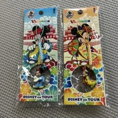 Disney on Tour 沖縄 ミッキーマウス ミニーマウス　ストラップ