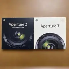 アップル　Aperture 2 & 3 ソフトウェア　パワフルな写真編集及び管理