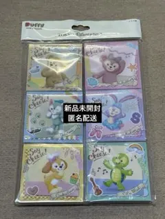 東京ディズニーシー★ダッフィー＆フレンズ★メモ6個セット★Say cheese!