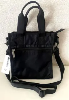 【新品】レスポートサック ショルダーバッグ斜め掛けLeSportsac ブラック