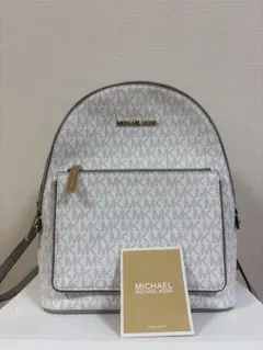 MICHAEL KORS MKロゴ リュック グレー 約31cm 3室 即日発送のサムネイル