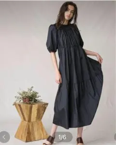 【美品】MAISON SPECIAL パフスリーブワンピース