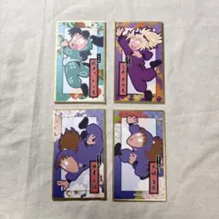 忍たま乱太郎 華絵札色紙コレクション きり丸 タカ丸 三郎 雷蔵