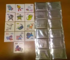 ポケモンパンシール 25枚 開封13枚 未開封12枚