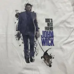 希少 米公開プロモ 10s ジョンウィック Tシャツ 犬 キアヌ・リーブス 