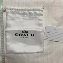 巾着袋　保存袋　COACH コーチ