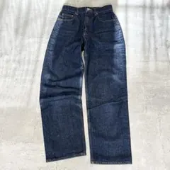 MOUSSY ストレートデニム【26】インディゴ 濃紺 プレーンジーンズ