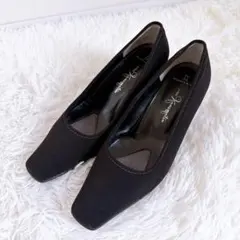 GINZA Kanematsu 銀座かねまつ（22 1/2）パンプス スウェードのサムネイル