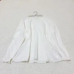✨特別セール✨【Samansa Mos2】長袖ブラウス (F) ホワイト