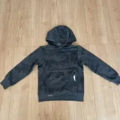 Hurley カモフラージュ フード付きトレーナー　ダークグレー　キッズ　男の子