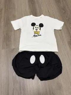 新品未使用　リトシー　ミッキー　なりきり　セットアップ　 しまむら