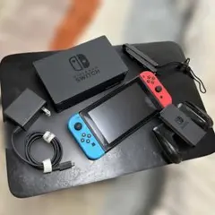 Nintendo Switch 本体 青/赤 ジョイコン付き
