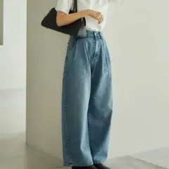 mysa 田中里奈 CLOSSHI カーブデニムパンツ しまむら