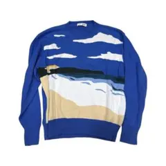 TTT_MSW 20aw beach knit blue Lのサムネイル