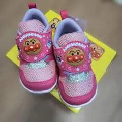 新品✨️アンパンマン スニーカー 12㎝ ピンク ムーンスター