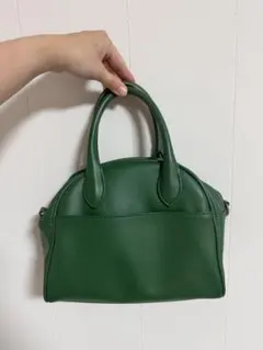 グリーンハンドバッグ