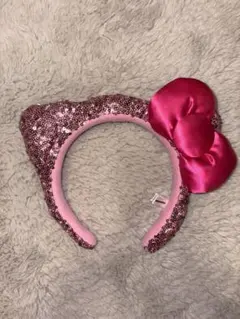 ハローキティ風カチューシャ