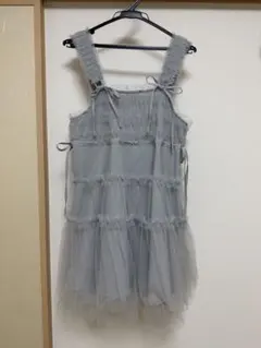 merry jenny チュールコルセットミニワンピース