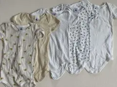 Petit Bateauロンパース 5枚セット　12m